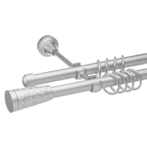 Galerie dubla Sevilla crom mat 19mm