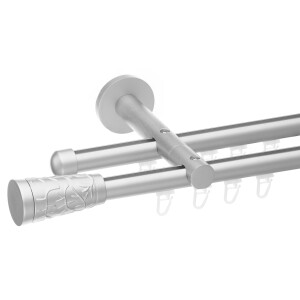 Galerie dubla Sevilla profil crom mat 19mm