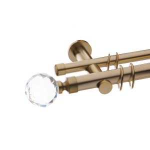 Galerie dubla Kula Crystal gold 35mm