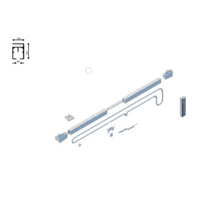 Sina aluminiu cu actionare E36
