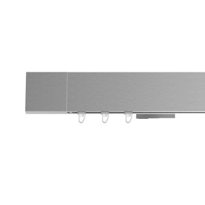 Galerie dubla Square suport 21 cm crom mat