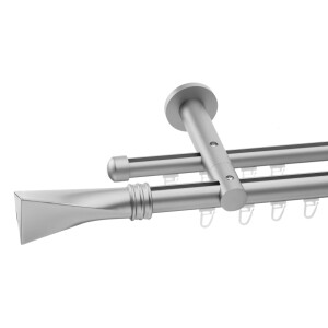Galerie dubla Swing profil crom mat 25mm