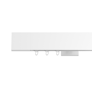 Galerie dubla Square suport 15 cm alb lucios
