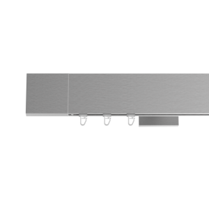 Galerie dubla Square suport 15 cm crom mat