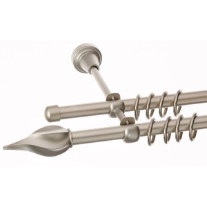 Galerie dubla Twister crom mat 16mm