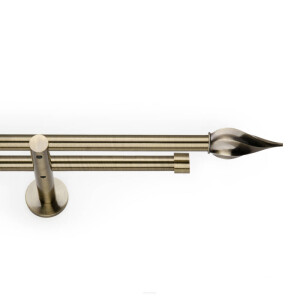 Galerie dubla Twister suport universal aur antic 19mm