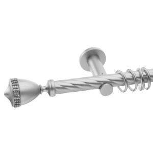 Galerie simpla Vienna teava twister suport universal crom mat 25mm