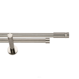 Galerie dubla Xantos suport universal inox 19mm