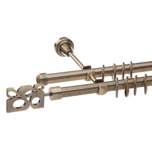Galerie dubla Bisette aur antic 19mm