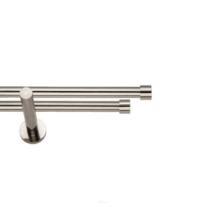 Galerie dubla Capacel suport universal inox19mm