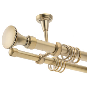 Galerie dubla tavan Grace gold 25mm