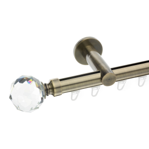 Galerie simpla profil Kula Crystal aur antic 25mm