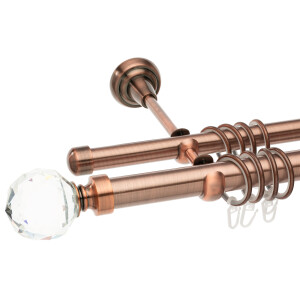 Galerie dubla Kula Crystal cupru 25mm