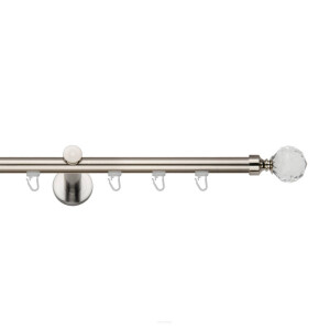 Galerie simpla Kula Crystal profil inox 19mm