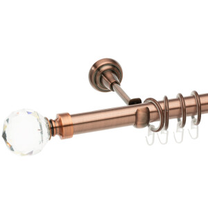 Galerie simpla Kula Crystal cupru 25mm