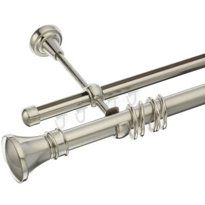 Galerie dubla Luxor teava si profil inox 25mm