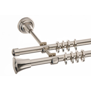 Galerie dubla Prince inox 16mm