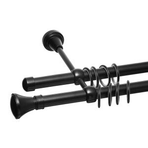 Galerie dubla Prince negru 19mm