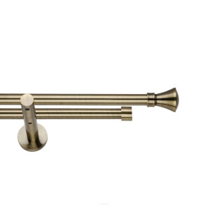 Galerie dubla Prince suport universal aur antic 19mm