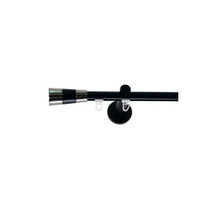 Galerie simpla Valeo profil negru 19mm