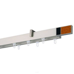 Galerie dubla tavan Square line Boss Duo I , crom mat