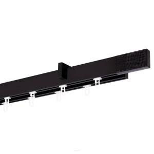 Galerie dubla tavan Square line Boss Negru  negru lucios