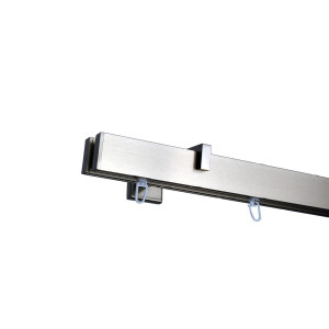 Galerie simpla Square line Capacel teava  crom mat