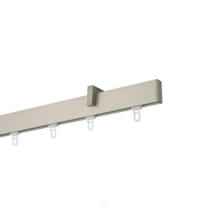 Galerie simpla tavan Square line Capacel teava  crom mat