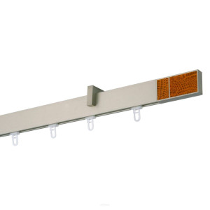 Galerie simpla tavan Square line Boss Cires crom mat