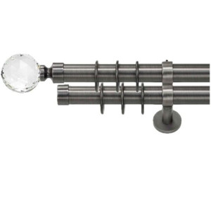 Galerie dubla Kula Crystal antracit