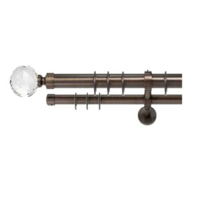 Galerie dubla Kula Crystal bronz