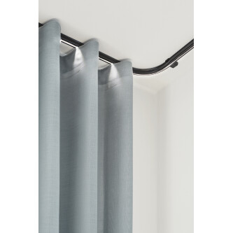 Sina aluminiu negru CurtainLight