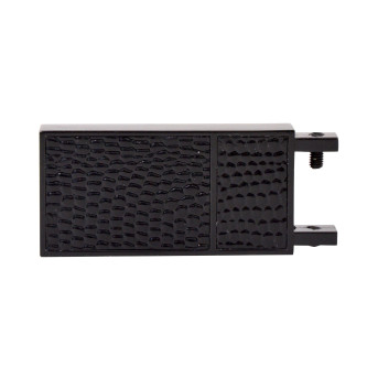 Galerie dubla Square line Boss Negru  negru lucios