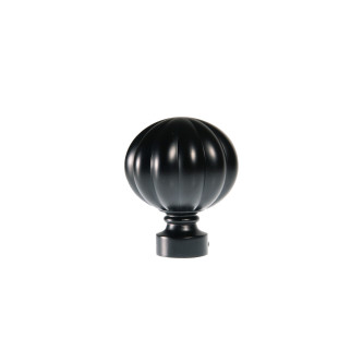 Galerie dubla Lotus profil negru 25mm