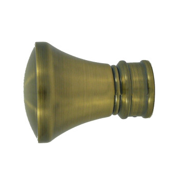 Galerie dubla tavan Luxor teava striata aur antic 25mm