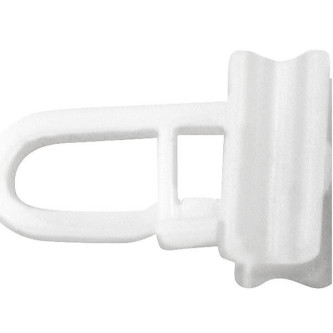 Galerie dubla Square suport 21 cm alb lucios
