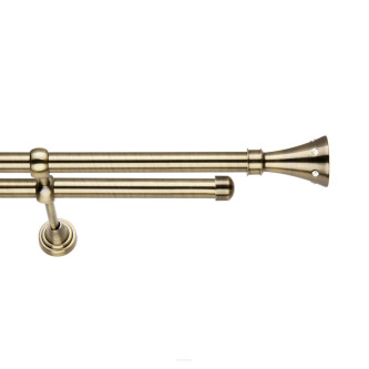 Galerie dubla Carter fara inele aur antic 19mm