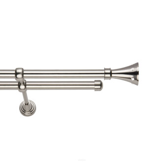 Galerie dubla Carter fara inele inox 19mm