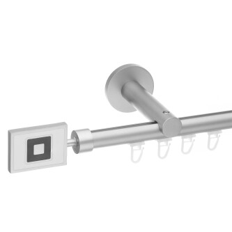 Galerie simpla Forma profil crom mat 19mm