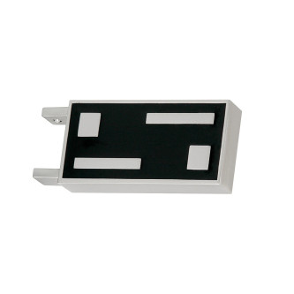 Galerie simpla tavan Square line Gtech  crom mat