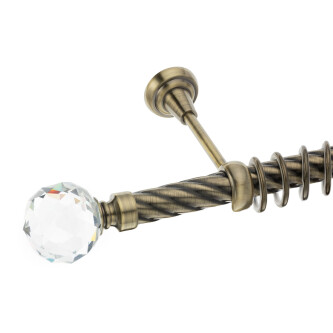 Galerie simpla Kula Crystal twister aur antic 25mm