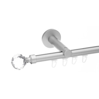 Galerie simpla Kula Crystal profil crom mat 19mm