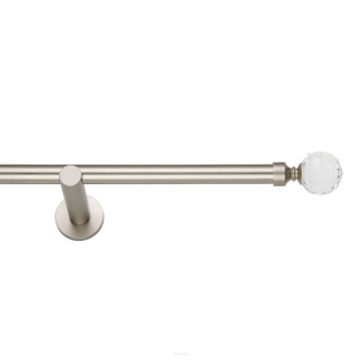 Galerie simpla Kula Crystal suport universal crom mat 19mm
