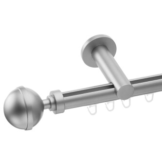 Galerie simpla Kula Lux profil crom mat 25mm