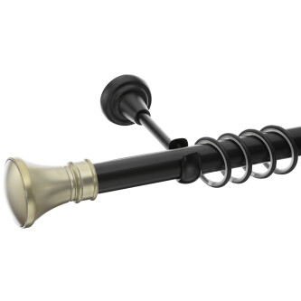 Galerie simpla Luxor black gold 25mm