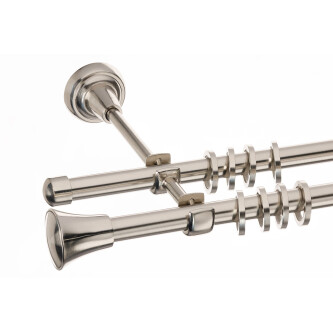 Galerie dubla Prince inox 16mm