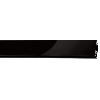 Galerie dubla Galaxy suport 21 cm negru lucios