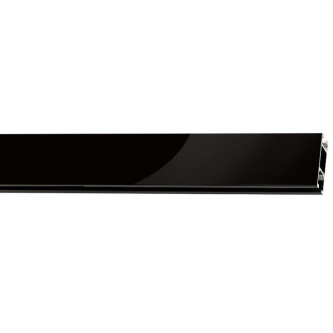 Galerie simpla tavan Square line Boss Negru  negru lucios