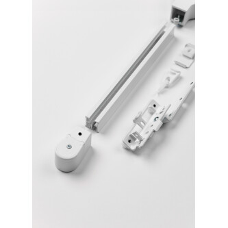 Sina aluminiu motorizata E 1020 alba cu motor Somfy Glydea 60 RTS