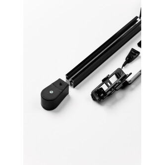 Sina aluminiu motorizata E 1020 neagra cu motor Movelite Wirefree